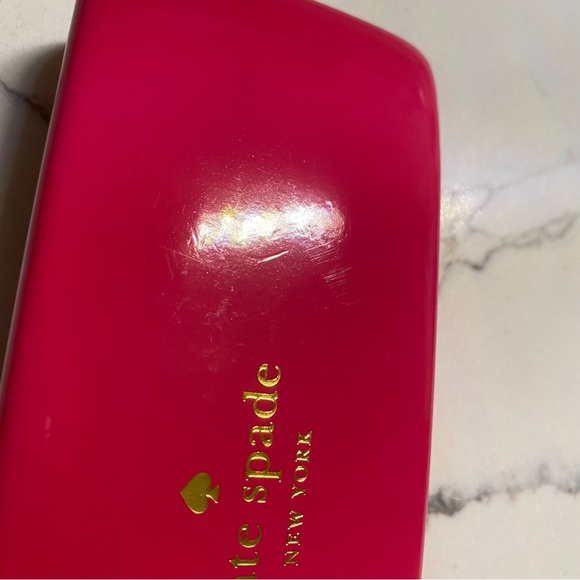 Kate Spade Eyeglasses Case Pink Orange - Picture 11 of 16
